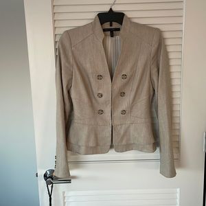 WHBM Linen Blend Blazer